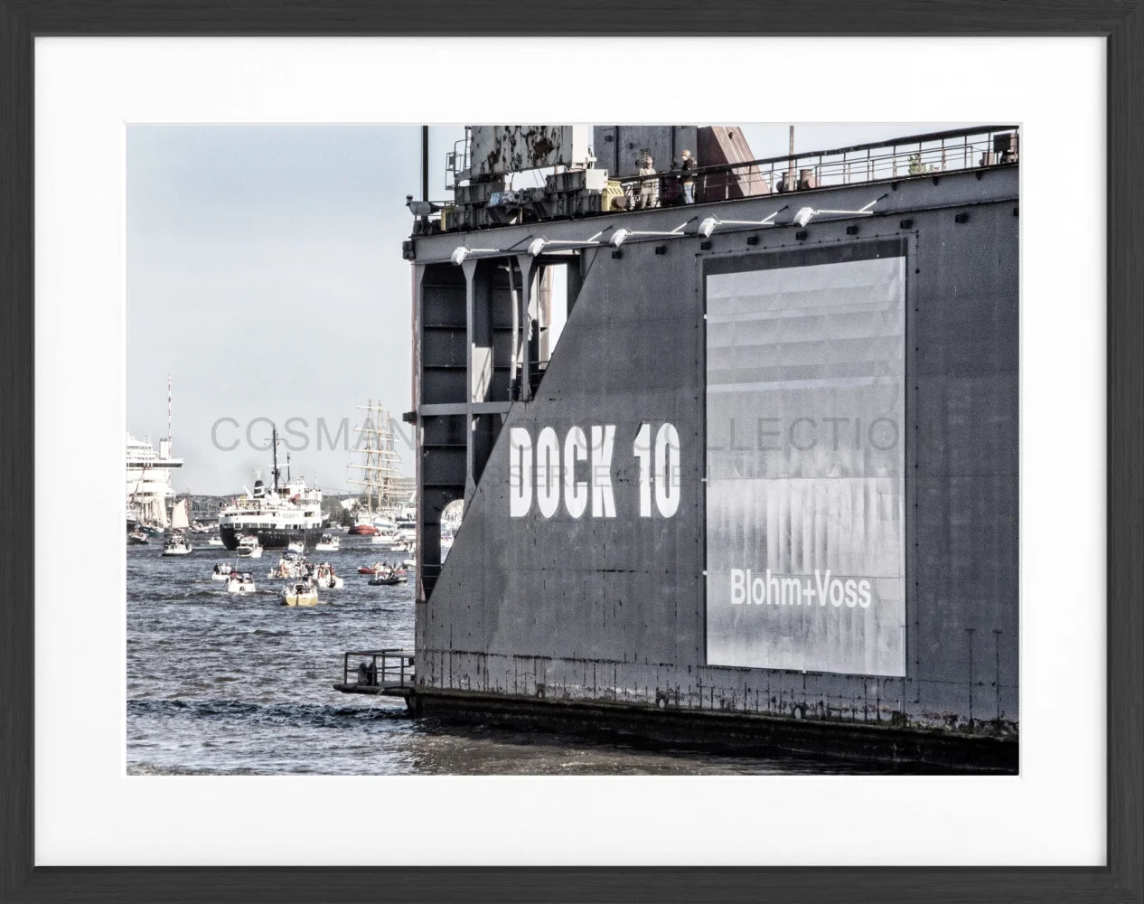 Poster Hamburg Hafen ’Dock 10’ HH27 - Wandbilder