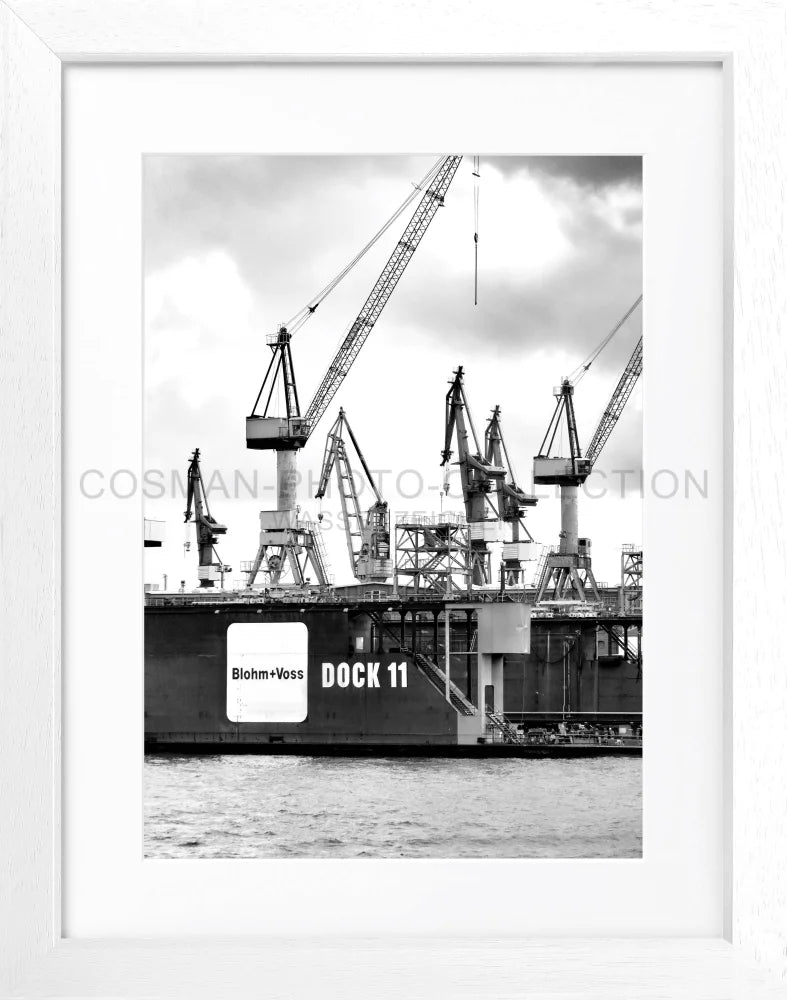 Poster Hamburg Hafen ’Dock 11’ HH04 - Wandbilder
