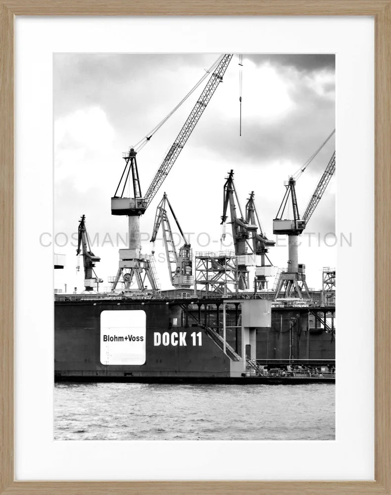 Poster Hamburg Hafen ’Dock 11’ HH04 - Wandbilder