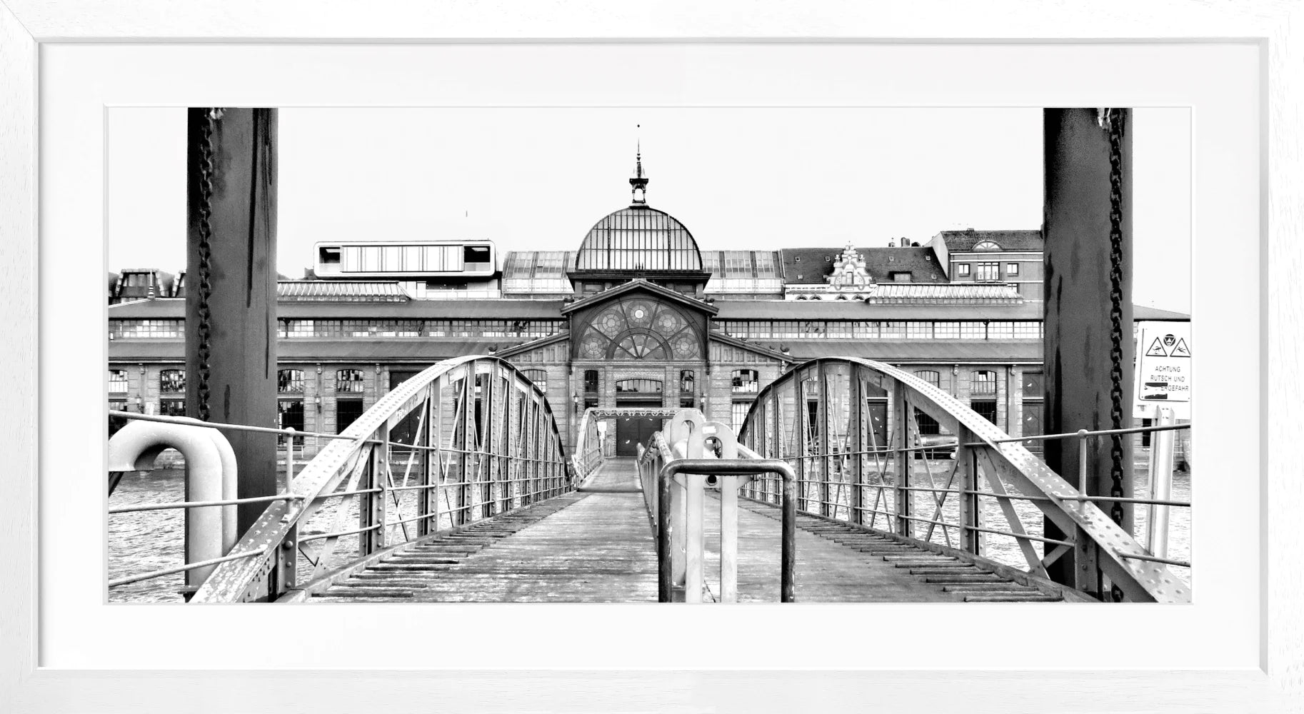 Poster Hamburg Hafen ’Fischauktionshalle’ HH38 - Wandbilder