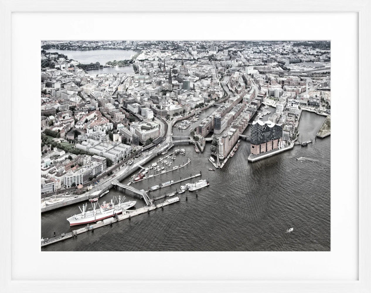 Poster Hamburg Hafen HH15 - Wandbilder