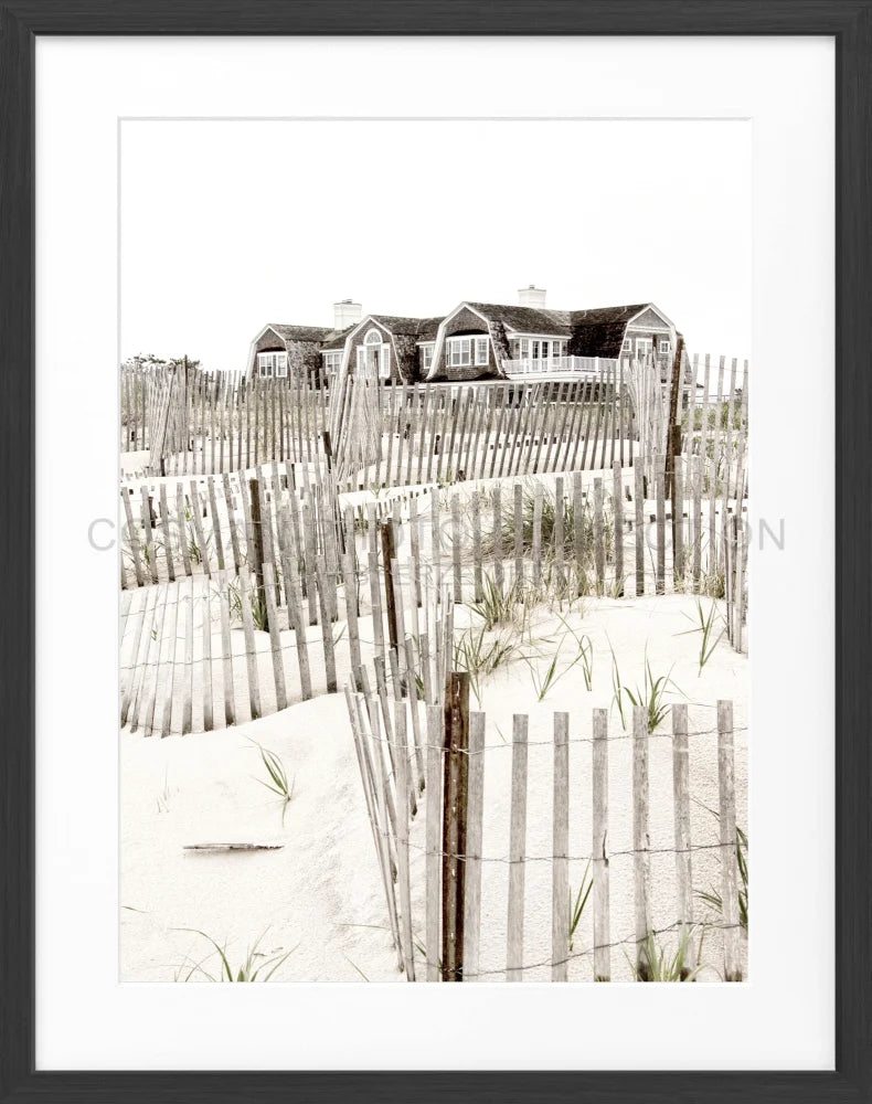 Poster Hamptons Long Island ’Beach House’ HM15 - Wandbilder