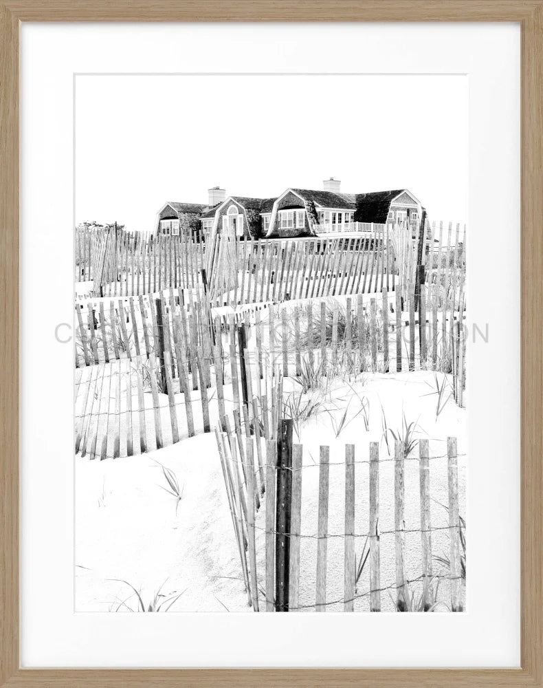 Poster Hamptons Long Island ’Beach House’ HM15 - Wandbilder