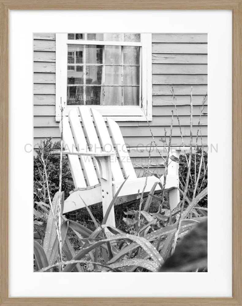 Poster Hamptons Long Island ’Deckchair’ HM14 - Wandbilder