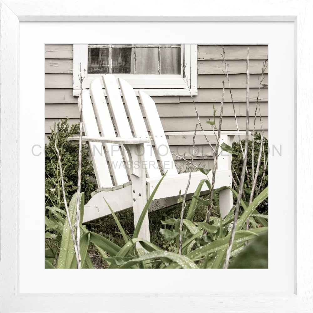 Poster Hamptons Long Island ’Deckchair’ HM14Q - Wandbilder