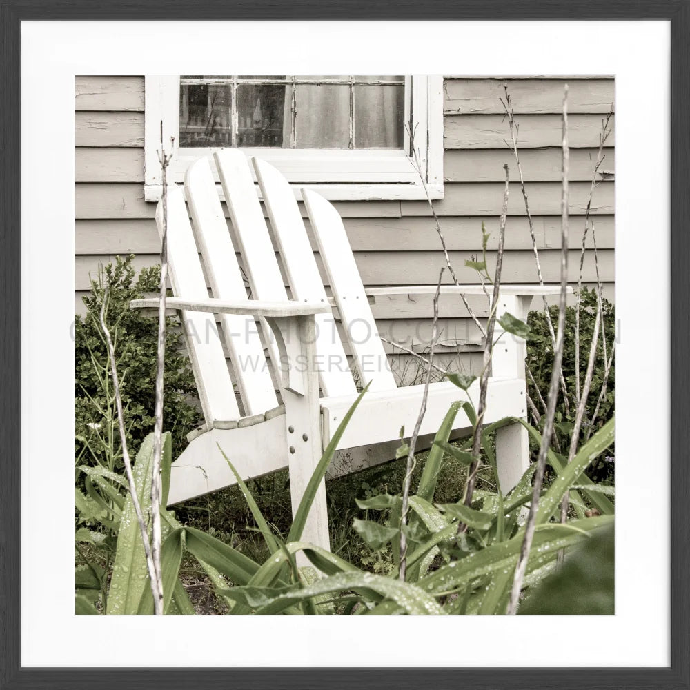 Poster Hamptons Long Island ’Deckchair’ HM14Q - Wandbilder