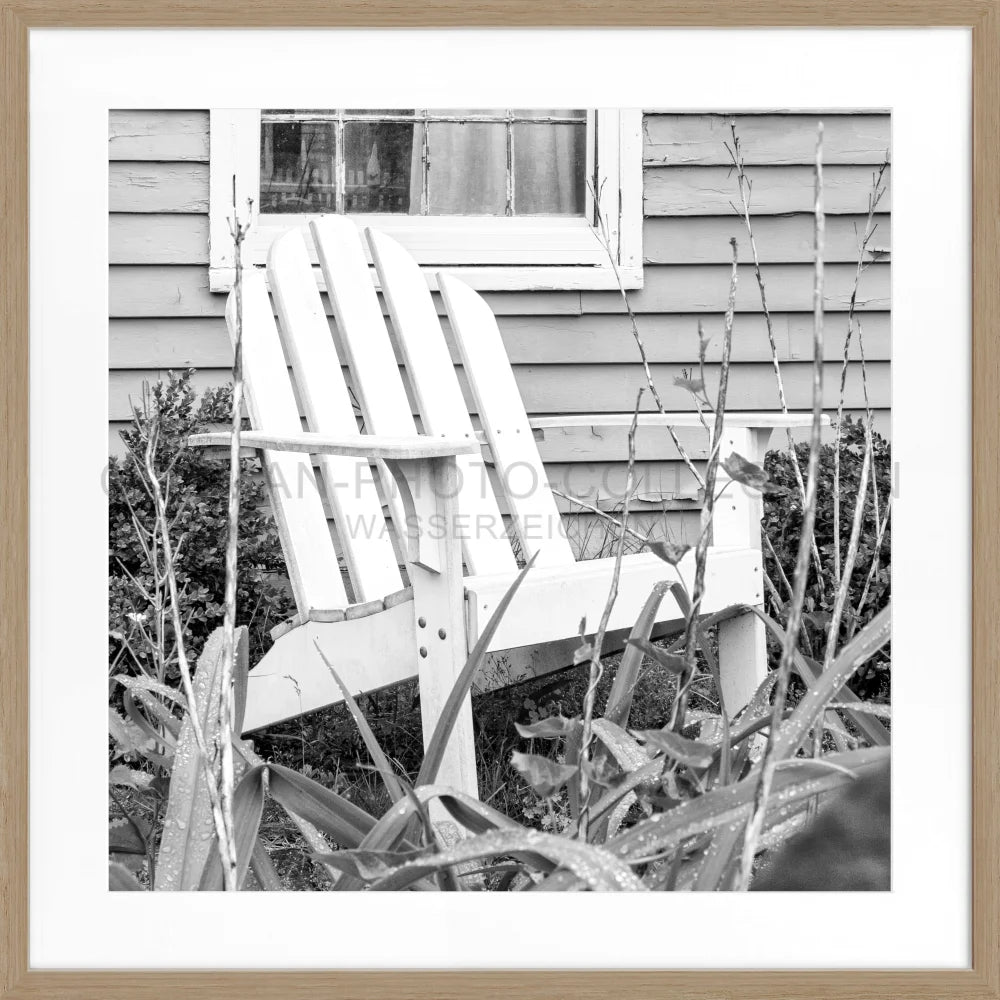 Poster Hamptons Long Island ’Deckchair’ HM14Q - Wandbilder