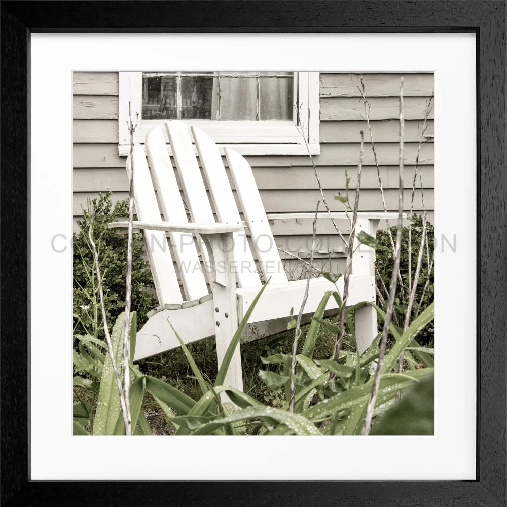 Poster Hamptons Long Island ’Deckchair’ HM14Q - Wandbilder