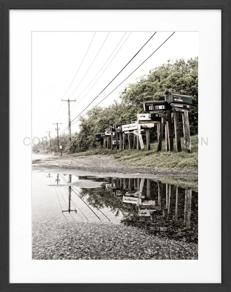 Poster Hamptons Long Island ’Mailbox’ HM25 - Wandbilder