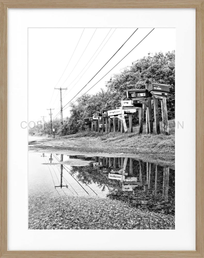 Poster Hamptons Long Island ’Mailbox’ HM25 - Wandbilder