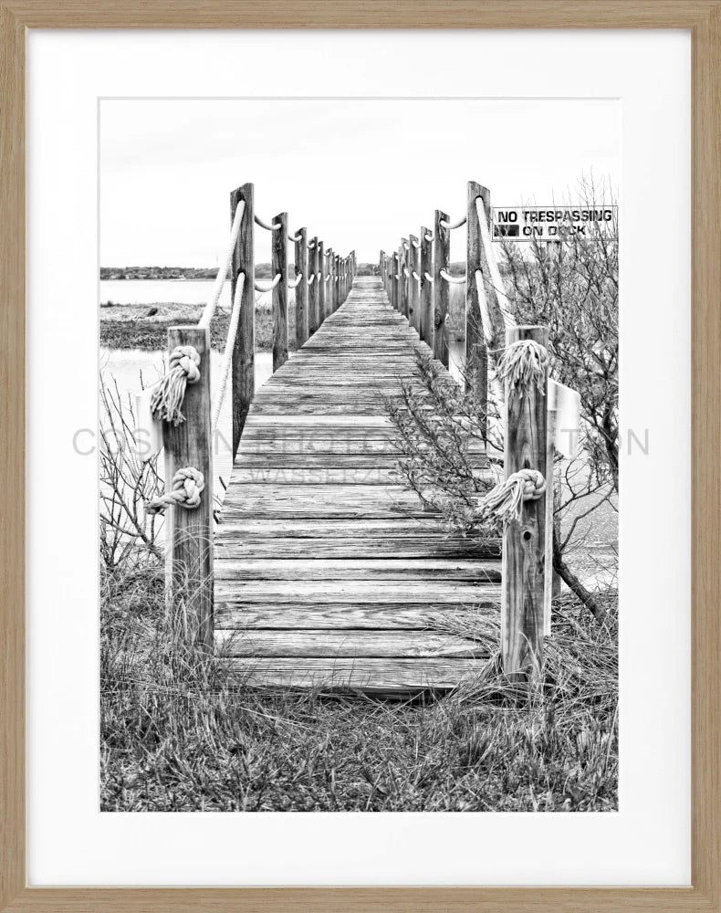 Poster Hamptons Long Island ’Steg’ HM12 - Wandbilder