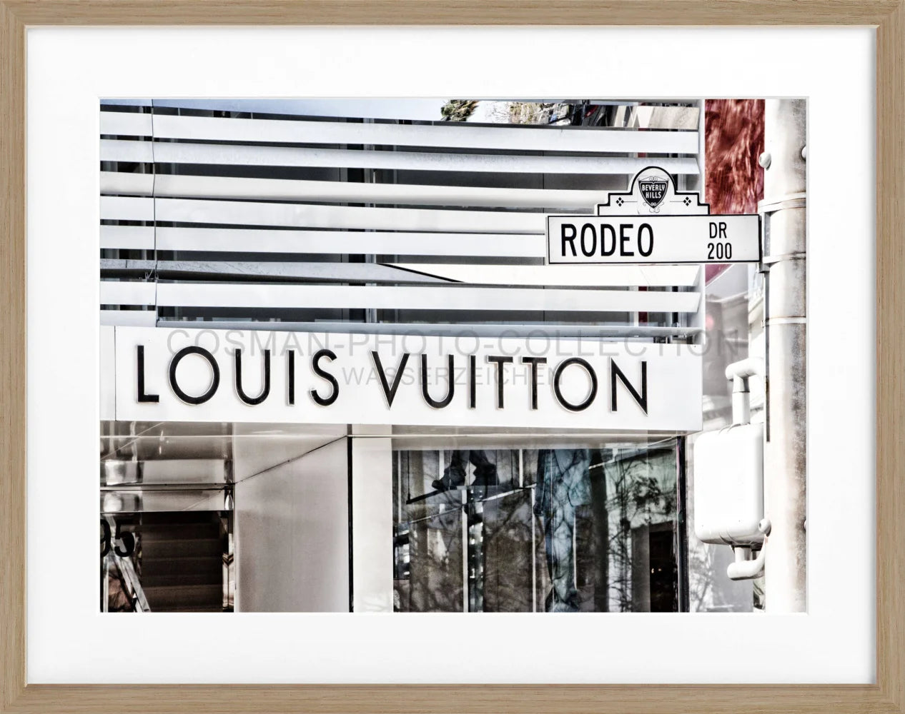 Poster Kalifornien Beverly Hills ’Louis Vuitton’ HW03