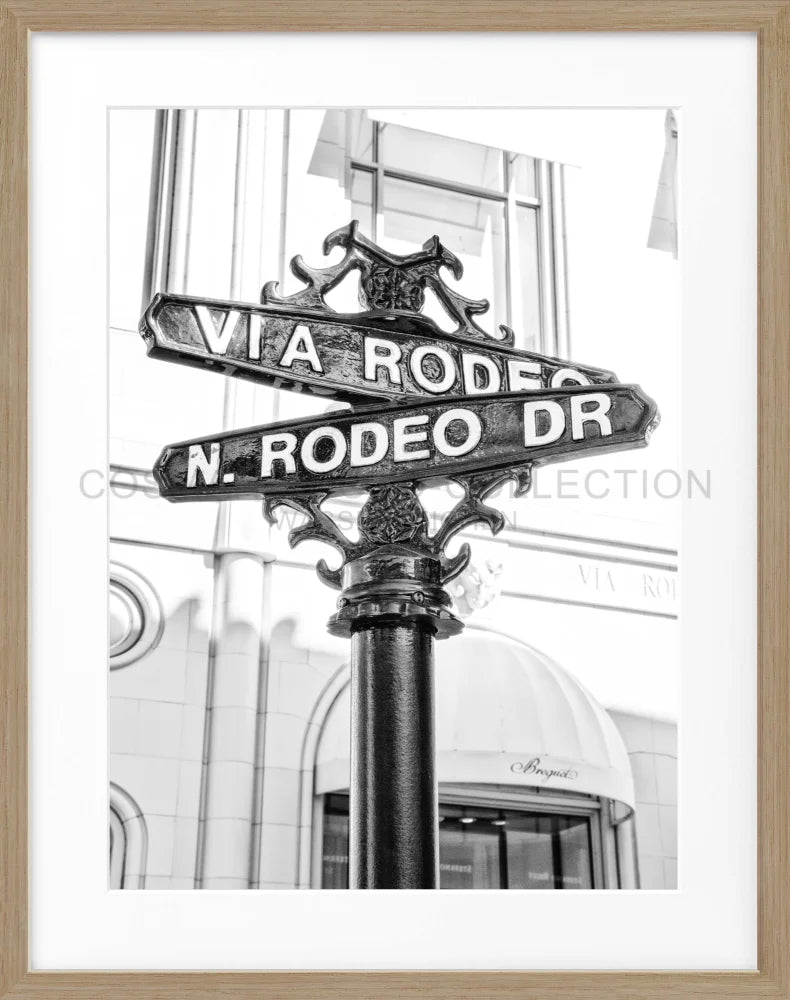 Poster Kalifornien Beverly Hills ’Rodeo Drive’ HW04