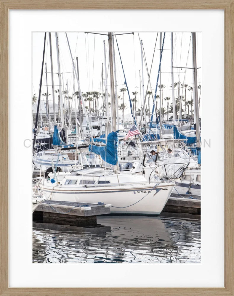 Poster Kalifornien ’Boat’ K177 - Wandbilder