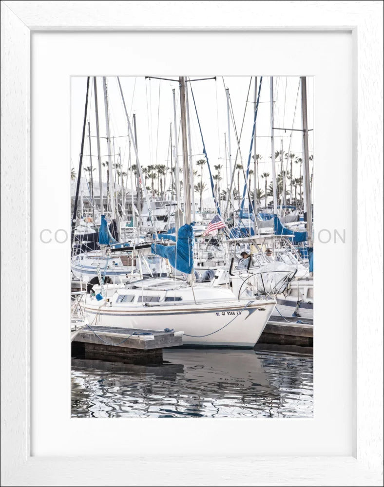 Poster Kalifornien ’Boat’ K177 - Wandbilder