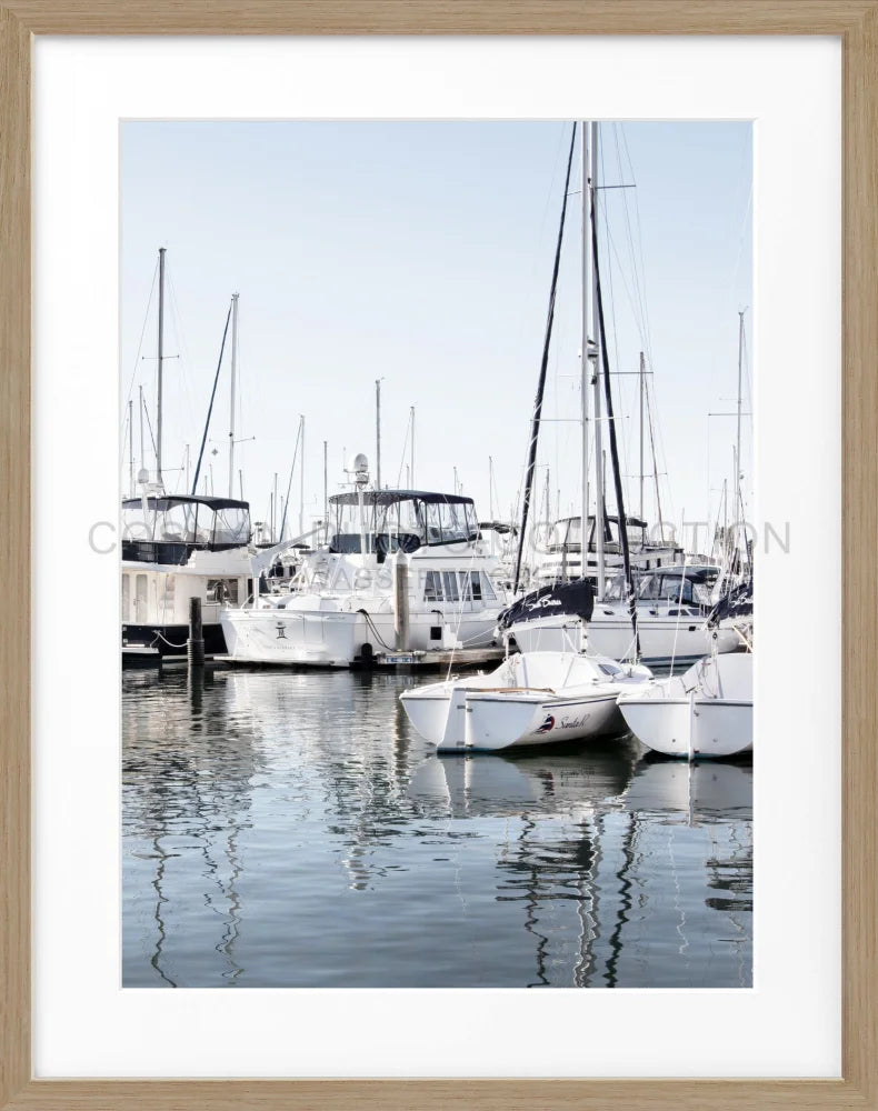 Poster Kalifornien ’Boat’ K30 - Wandbilder