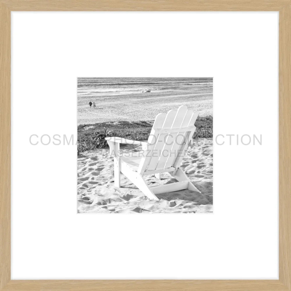 Poster Kalifornien ’Deckchair’ K180O - 43x43cm