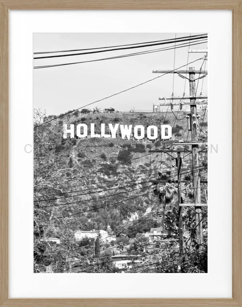 Poster Kalifornien Hollywood ’Sign’ HW11 - Wandbilder