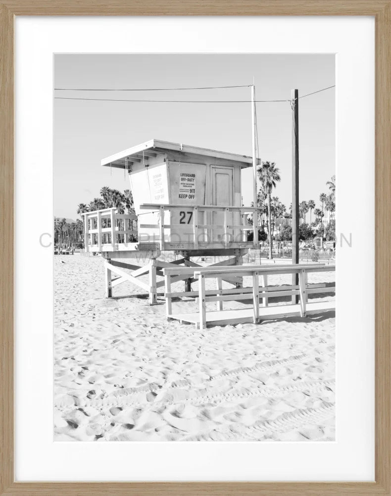 Poster Kalifornien ’Lifeguard’ K123 - Wandbilder