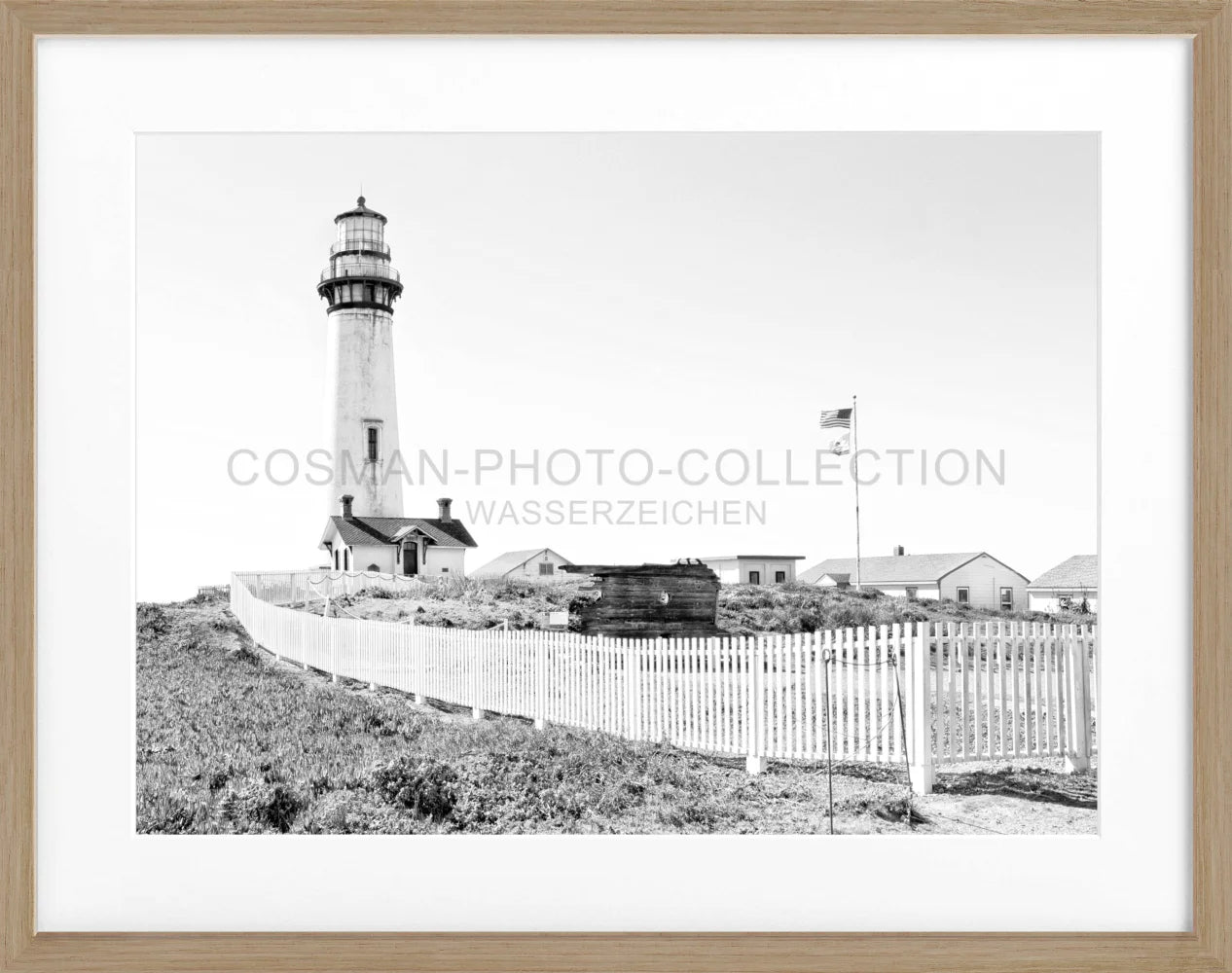 Poster Kalifornien ’Lighthouse Pigeon Point’ L04