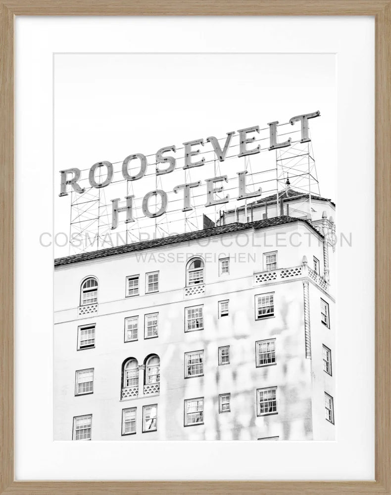 Poster Kalifornien Los Angeles ’Roosevelt Hotel’ HW02
