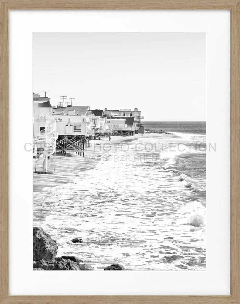 Poster Kalifornien Malibu ’Beach House’ K53 - Wandbilder