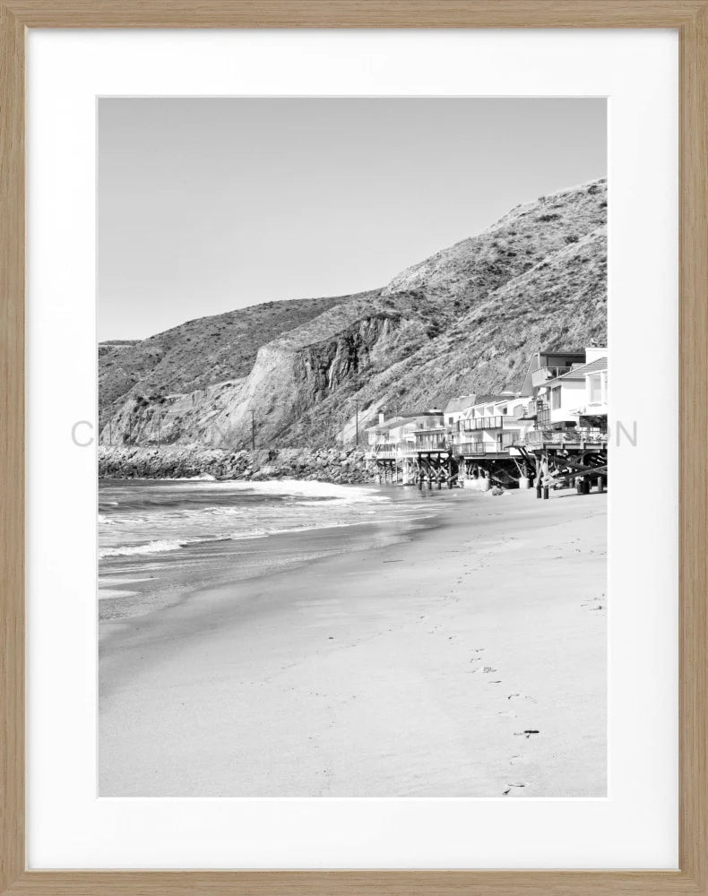 Poster Kalifornien Malibu ’Beach House’ K58 - Wandbilder