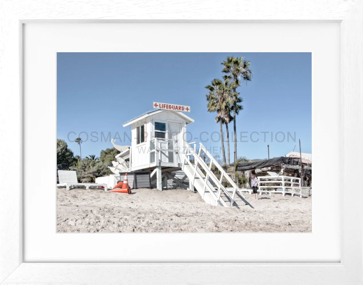 Poster Kalifornien Malibu ’Beach Lifeguard’ K72 - Wandbilder