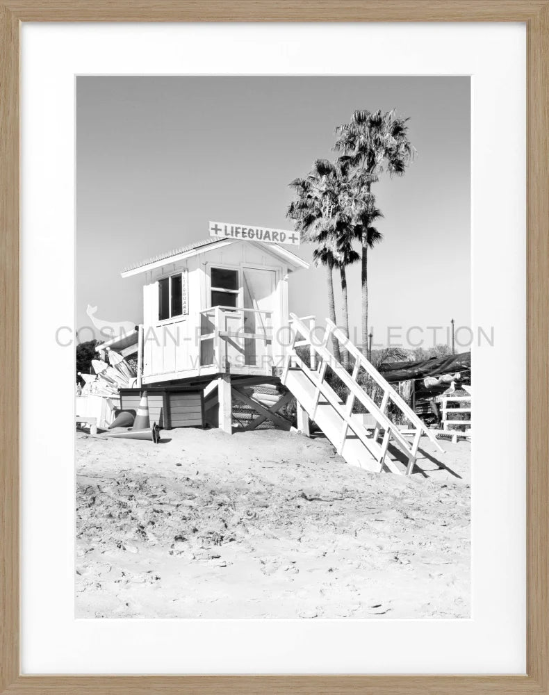 Poster Kalifornien Malibu ’Beach Lifeguard’ K73 - Wandbilder