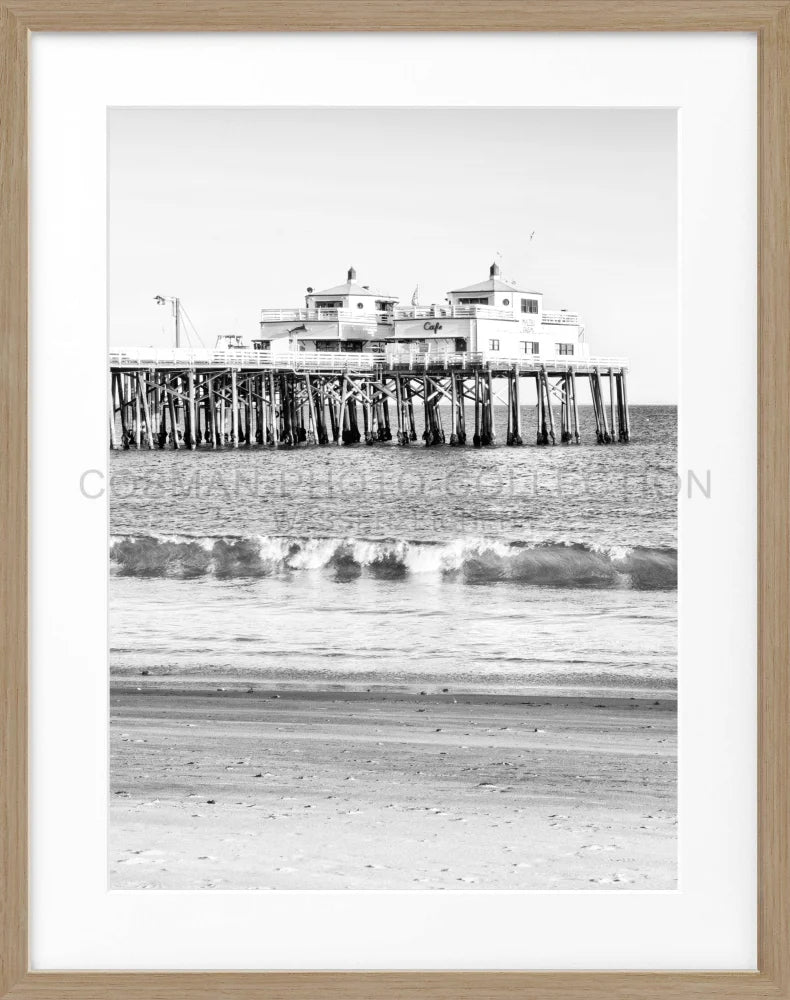 Poster Kalifornien Malibu Beach ’Pier’ K87 - Wandbilder