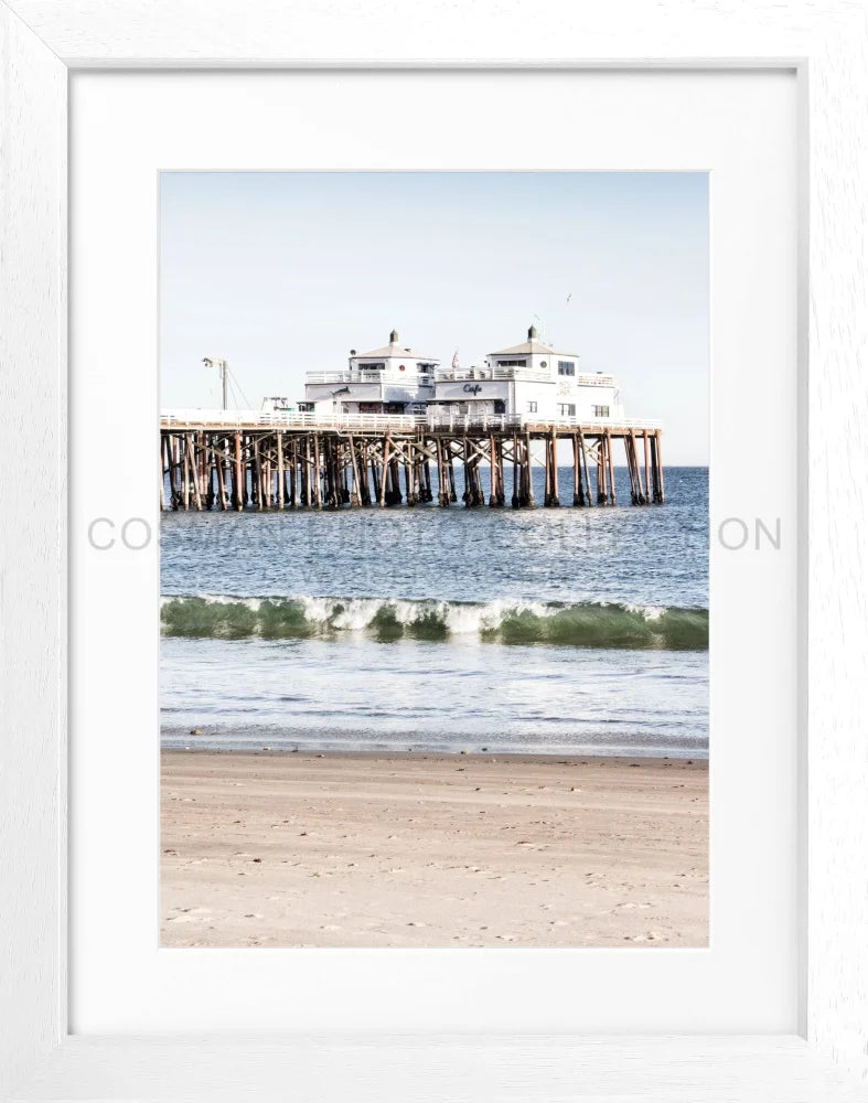 Poster Kalifornien Malibu Beach ’Pier’ K87 - Wandbilder