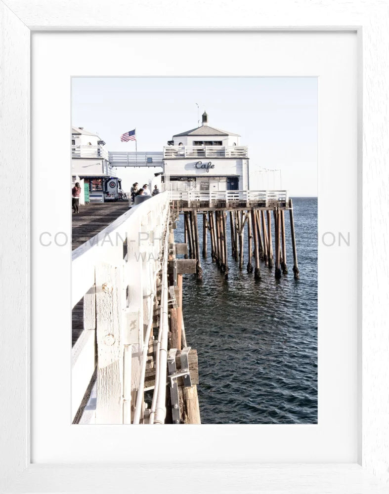 Poster Kalifornien Malibu Beach ’Pier’ K96 - Wandbilder