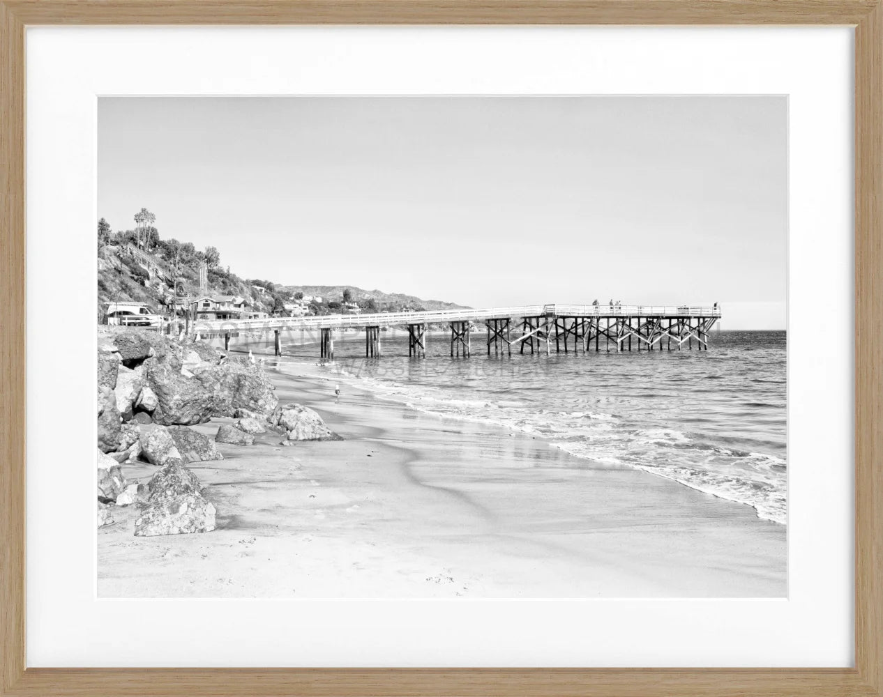 Poster Kalifornien Malibu ’Pier’ K71 - Wandbilder