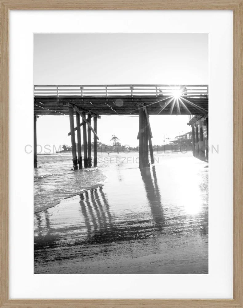 Poster Kalifornien Malibu ’Pier’ K92 - Wandbilder