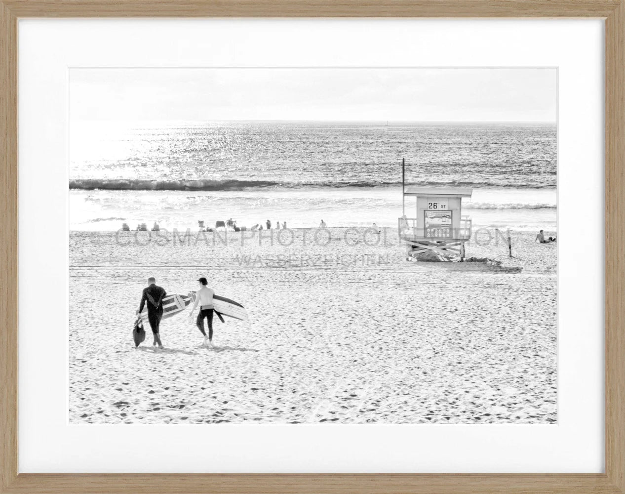 Poster Kalifornien Manhattan Beach K184 - Wandbilder