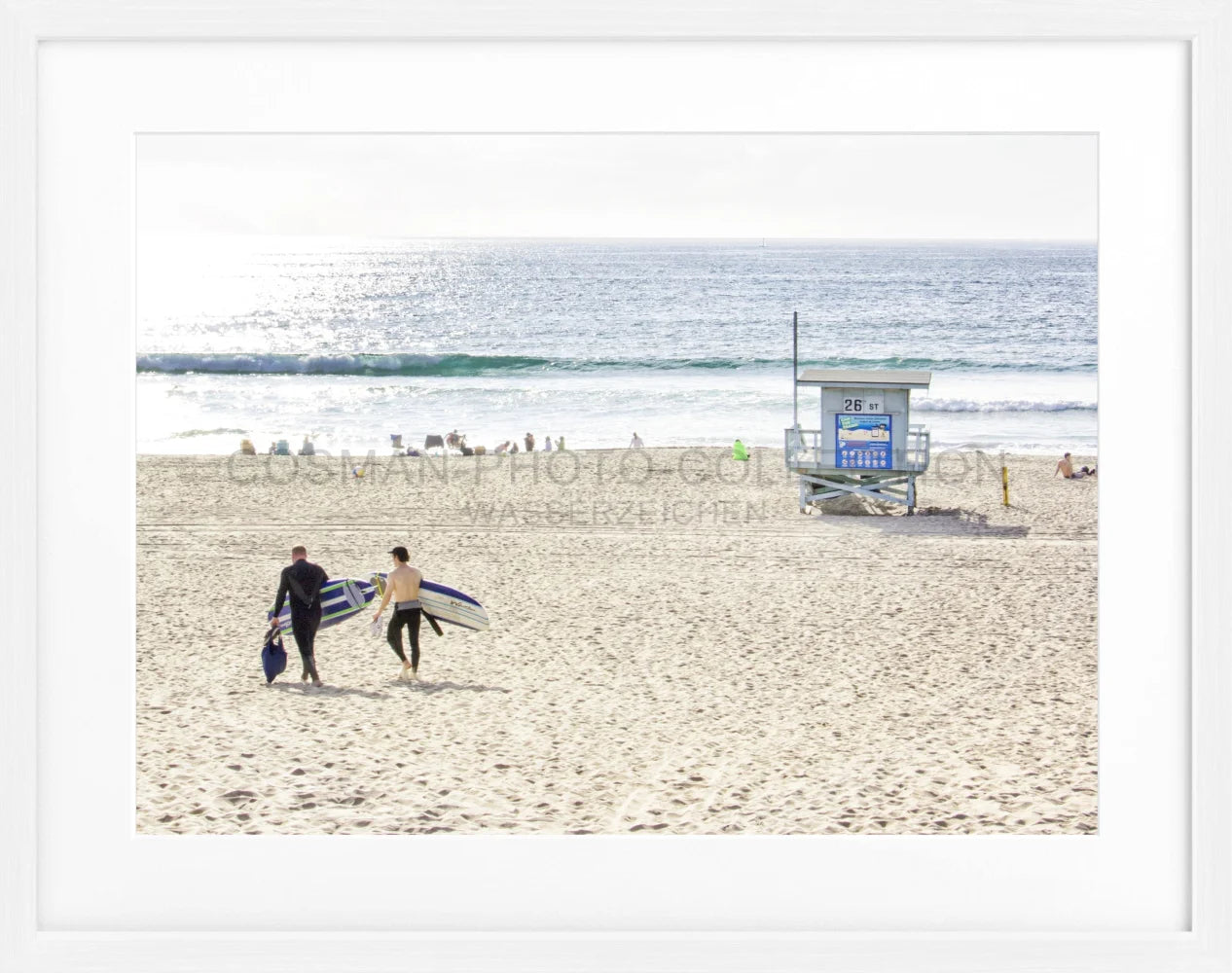 Poster Kalifornien Manhattan Beach K184 - Wandbilder