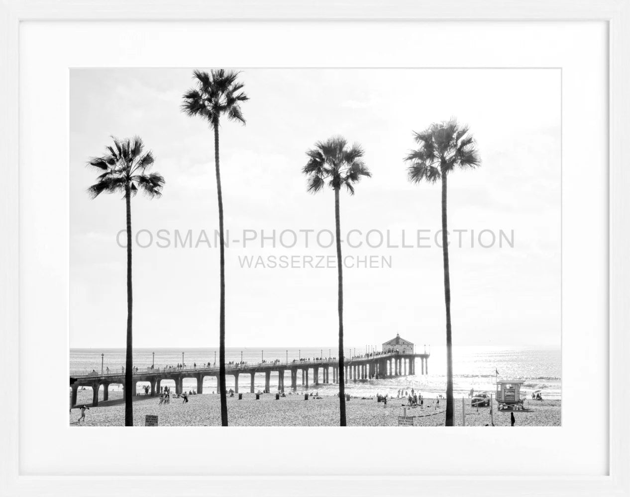 Poster Kalifornien Manhattan Beach K185 - Wandbilder