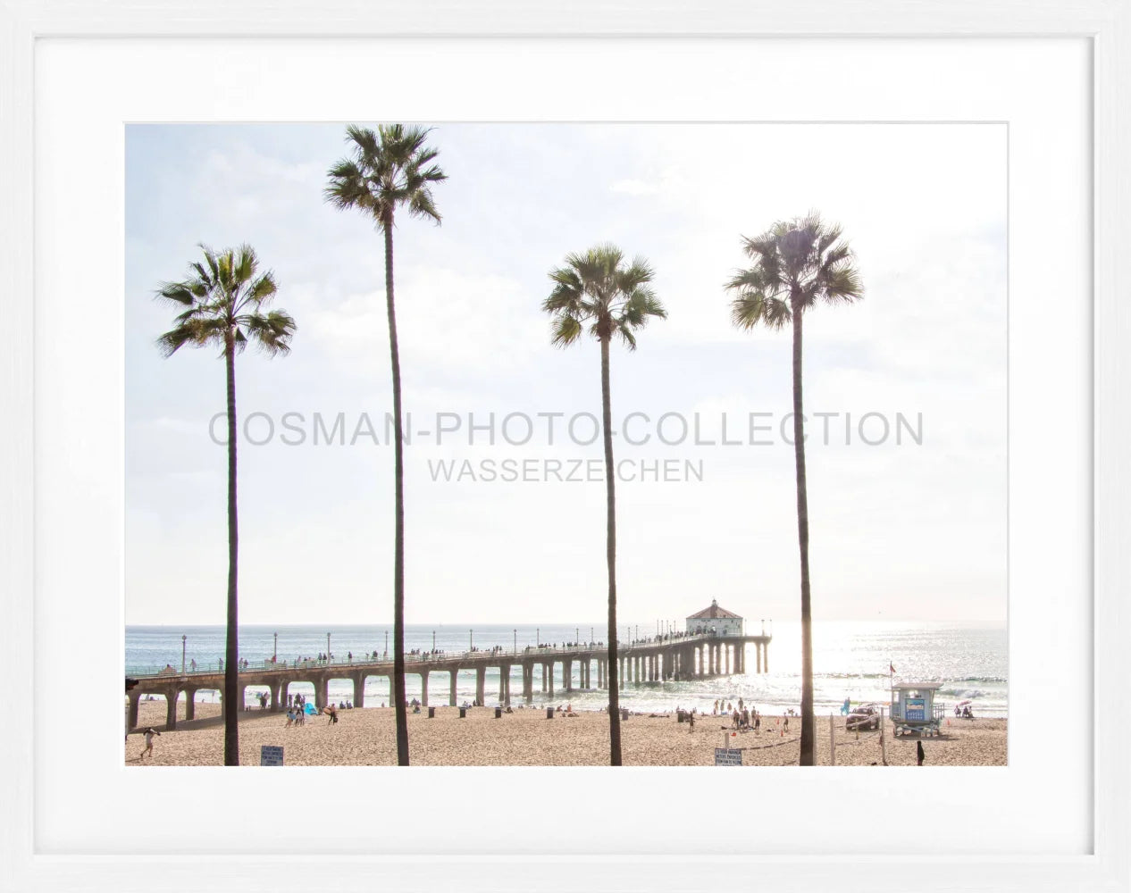 Poster Kalifornien Manhattan Beach K185 - Wandbilder
