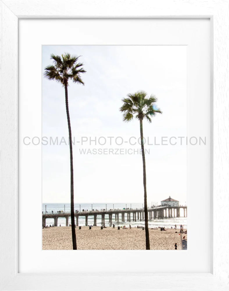 Poster Kalifornien Manhattan Beach K186 - Wandbilder