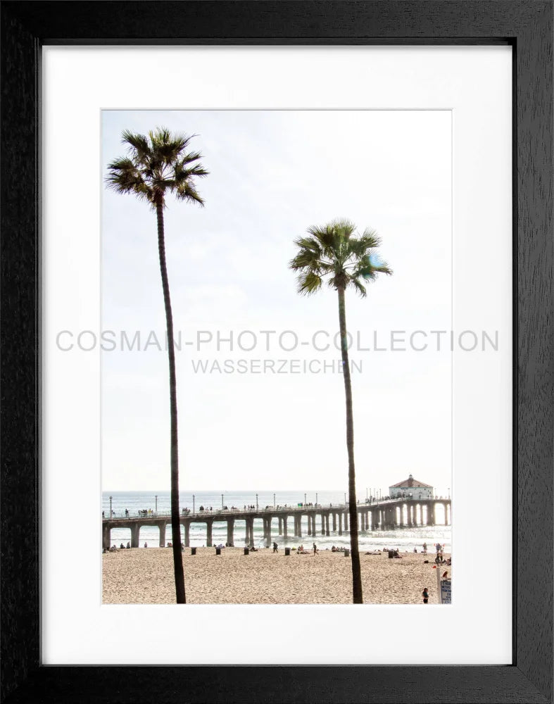 Poster Kalifornien Manhattan Beach K186 - Wandbilder