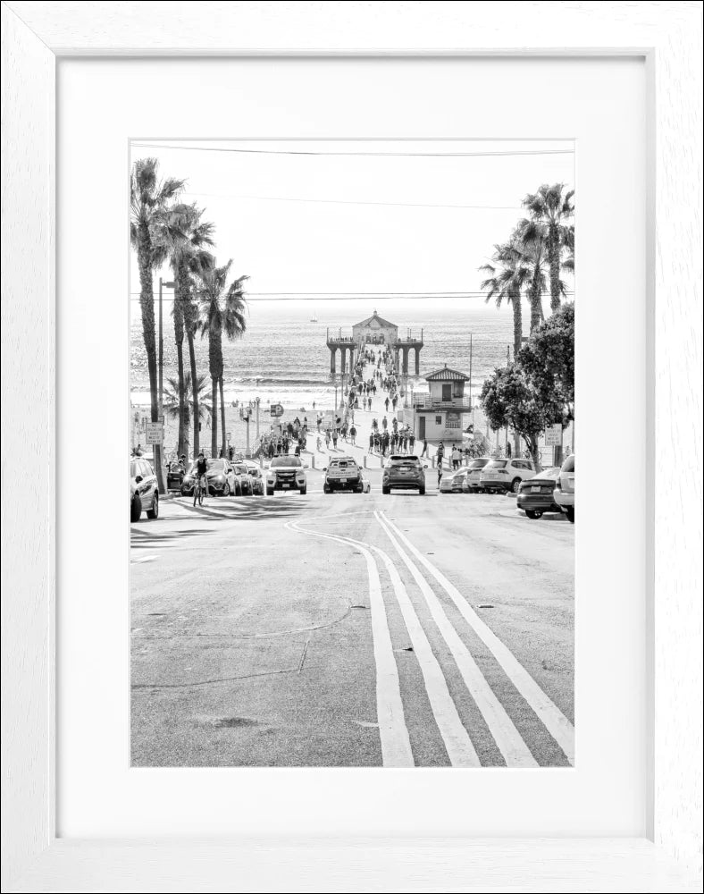 Poster Kalifornien Manhattan Beach K194 - Wandbilder
