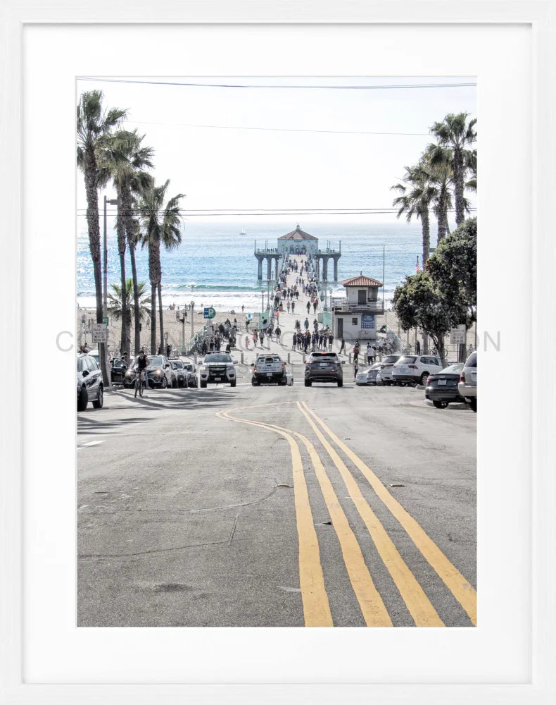 Poster Kalifornien Manhattan Beach K194 - Wandbilder