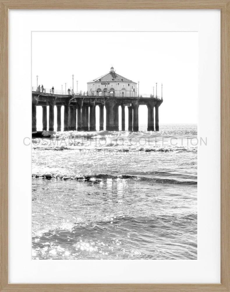 Poster Kalifornien Manhattan Beach ’Pier’ K189 - Wandbilder