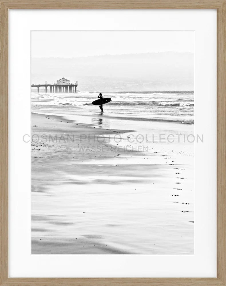 Poster Kalifornien Manhattan Beach ’Surfer’ K192
