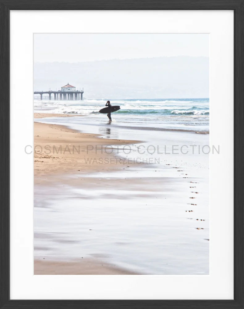 Poster Kalifornien Manhattan Beach ’Surfer’ K192