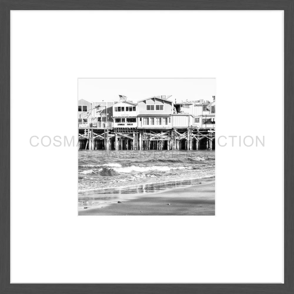 Poster Kalifornien ’Pier Monterey’ K01O - 43x43cm