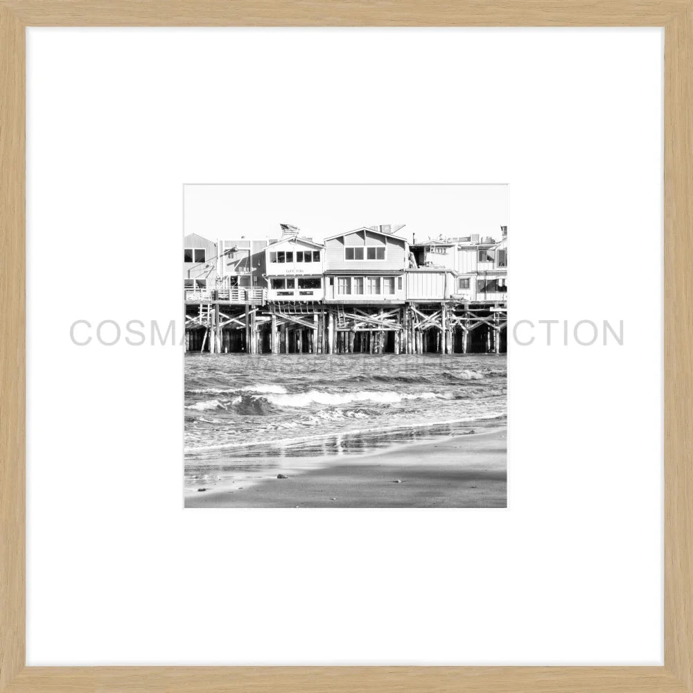 Poster Kalifornien ’Pier Monterey’ K01O - 43x43cm