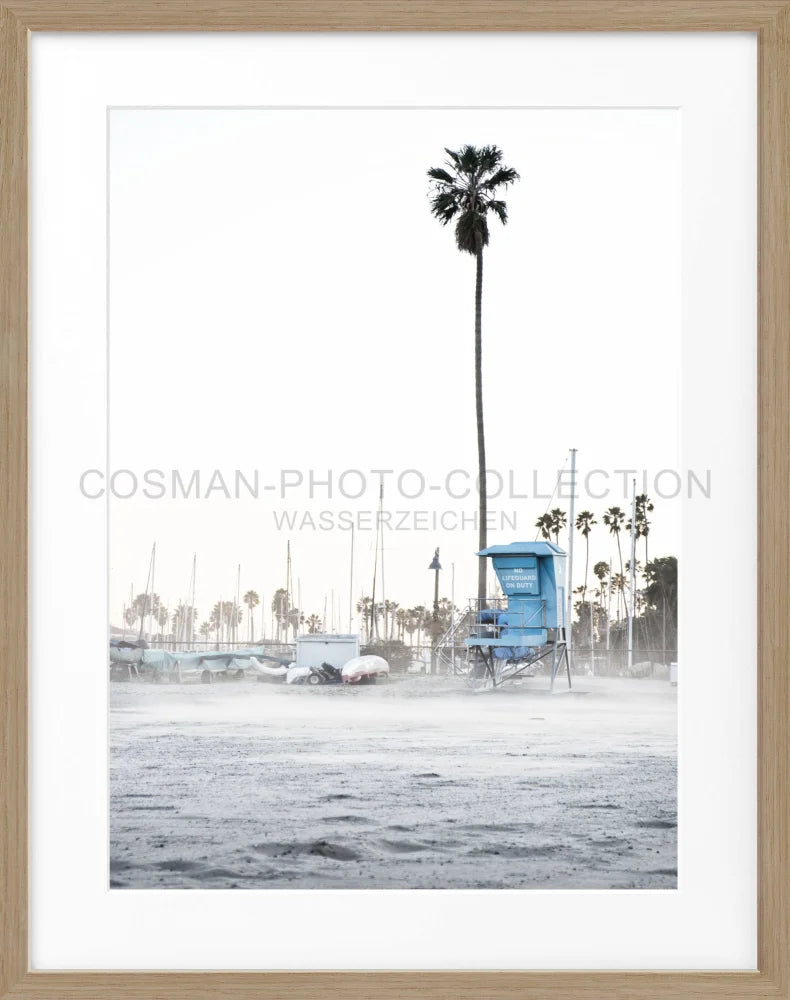 Poster Kalifornien Santa Barbara ’Beach’ K22 - Wandbilder