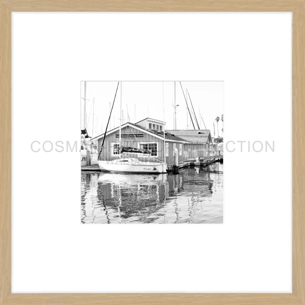 Poster Kalifornien Santa Barbara ’Boathouse’ K24O