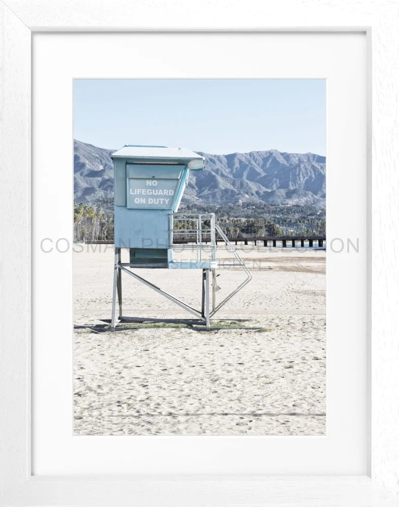 Poster Kalifornien Santa Barbara ’Lifeguard’ K32